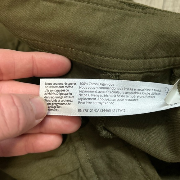 Eileen Fisher Olive Green Pants - Picture 6 of 10
